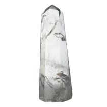 Ponta Cristal Pedra Lapidado Tipo B com 90 a 100 mm - CristaisdeCurvelo
