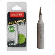 Ponta de Cerâmica Reta Para Ferro De Solda Kit Com 20, 15, 10, 5 E 1 Peças YAXUN Yx209
