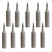 Ponta de Cerâmica Reta Para Ferro De Solda Kit Com 20, 15, 10, 5 E 1 Peças YAXUN Yx209