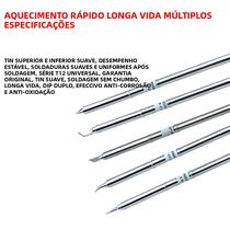 Ponta De Ferro De Solda De Alta Qualidade Lefavor Série T12 Para Estação De Solda FX951 FX-952 1