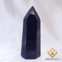 Ponta de Obsidiana Cristal Torre Obelisco natural 10cm 164g Ponta de Obsidiana Cristal Torre Obelisco natural 10cm 164g