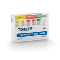 Ponta de Papel Absorvente Reciprocante W-file (28mm) C/100 Unds - TDK