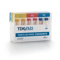 Ponta de Papel Absorvente Sistema Rotatório X-File C/100 Unds - TDK