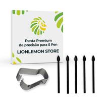 Ponta de Substituição para S Pen Galaxy Tab S6, S7, S8, S9, S10 e S11 com extrator - Alta Precisão (Preta) Ponta de Substituição para S Pen Galaxy Tab S6, S7, S8, S9, S10 e S11 com extrator - Alta Precisão (Preta)