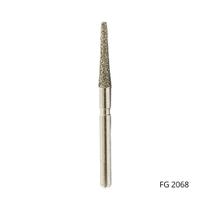 Ponta Diamantada Cônica Extremidade Plana FG - Fava