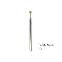 Ponta diamantada esferica pm06 - Brilho