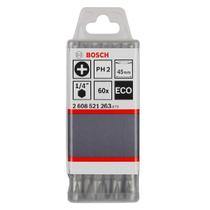 Ponta Dupla Parafusar Bosch Eco Extra Hard Ph1-Ph2 45mm 60U