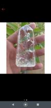 Ponta gerador quartzo cristal 8 cm de altura e 5 cm de largura pesado 120 gramas - P&F-LAPIDADOS