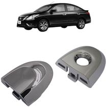 Ponta Maçaneta 2 Peças Externa Miolo Versa 2011 2012 2013 2014 2015 2016 2017 2018 2019 2020 2021