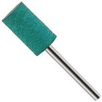 Ponta Montada De Borracha 10Mm Reta Haste 3Mm Micro Retifica