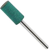 Ponta Montada De Borracha 8Mm Reta Haste 3Mm Micro Retifica