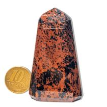 Ponta Obsidiana Mahogany Natural 50 a 75g 4 a 9cm Tipo A Ponta Obsidiana Mahogany Natural 50 a 75g 4 a 9cm Tipo A