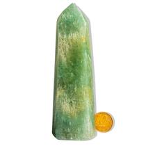 Ponta Onix Verde Pedra Natural 12 a 13cm 110 a 300g Tipo B