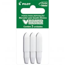 Ponta P- Marcador Quadro Branco Recarregável Wbs-vbm 3 Unidades Wbtip Pilot