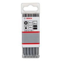 Ponta P/Parafusar Bosch Eco Extra Hard Ph2 49mm Phillips 60U Ponta P/Parafusar Bosch Eco Extra Hard Ph2 49mm Phillips 60U