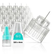 Ponta para Caneta GLUCO-CARE 32G x 4mm Rosqueável 100 Unidades Ponta para Caneta GLUCO-CARE 32G x 4mm Rosqueável 100 Unidades