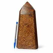 Ponta Pedra Bronzita Lapidado 7 a 8Kg 33cm Classe B