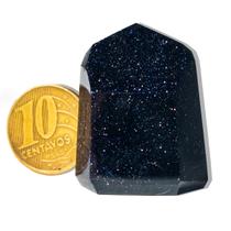 Ponta Pedra Estrela Azul Lapidada 3 a 4cm Média 24g Tipo B Ponta Pedra Estrela Azul Lapidada 3 a 4cm Média 24g Tipo B