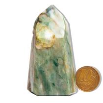 Ponta Pedra Jadeita Natural Lapidado 6 a 7cm 50 a 100g TipoB