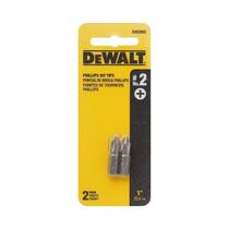 Ponta Phillips PH2 25,4mm com Encaixe DW2002 DeWalt Ponta Phillips PH2 25,4mm com Encaixe DW2002 DeWalt