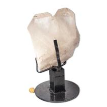 Ponta Quartzo Cristal Gêmeo Pedra Bruto 19cm 2,6kg com Base Ponta Quartzo Cristal Gêmeo Pedra Bruto 19cm 2,6kg com Base