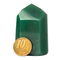 Ponta Quartzo Verde 5 a 6 cm 60 g Pedra Natural Tipo A