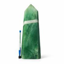 Ponta Quartzo Verde Lapidado 6 a 7Kg 42cm Classe C Ponta Quartzo Verde Lapidado 6 a 7Kg 42cm Classe C
