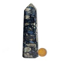 Ponta Riolita Azul Pedra Natural 12 a 13cm 180 a 280g Tipo B Ponta Riolita Azul Pedra Natural 12 a 13cm 180 a 280g Tipo B