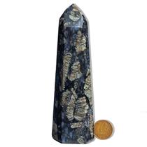 Ponta Riolita Azul Pedra Natural 13 a 14cm 250 a 350g Tipo B Ponta Riolita Azul Pedra Natural 13 a 14cm 250 a 350g Tipo B