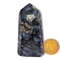 Ponta Riolita Azul Pedra Natural 60 a 70mm 60 a 80g Tipo B Ponta Riolita Azul Pedra Natural 60 a 70mm 60 a 80g Tipo B