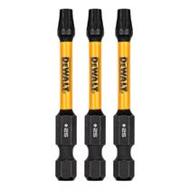 Ponta Torx T25 FlexTorq 2-1/4 - 3 Peças DWAF2TX25IR3 DeWalt