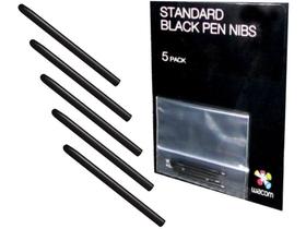 Pontas de Reposição para Canetas Touch Wacom - Standard Black Nibs 5 Unidades Pontas de Reposição para Canetas Touch Wacom - Standard Black Nibs 5 Unidades