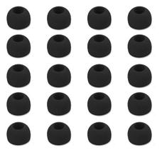 Pontas de reposição para fones de ouvido Zotech em silicone, 20 peças, preto