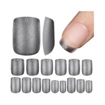 Pontas De Unhas De Gel Macio Fosco 15 Tamanhos Cobertura Completa Pressione Nas Unhas Falsas 30 150