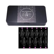 Pontas De Unhas Falsas Longas Em Forma De Caixão, Almôndega, Quadradas E Ovais, 600 Peças,