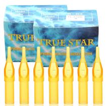 Pontas Descartáveis Esterilizadas Do Bocal Da Tatuagem 100/50pcs Agulhas Plásticas Da Arma De RT DT Pontas Descartáveis Esterilizadas Do Bocal Da Tatuagem 100/50pcs Agulhas Plásticas Da Arma De RT DT