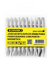 Pontas Parafusadeira Bomvink Com Ponta Magnética 65mm