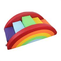 Ponte Arco-Íris 1m04 x 62cm x 40cm 5 Degraus 2 Laterais
