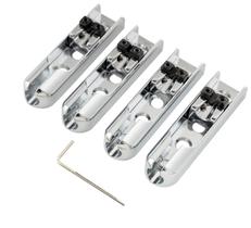 Ponte baixo 4 cordas fixa cromada IDV4B CR1561 Spirit