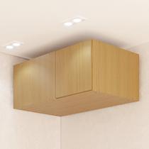 Ponte Canto Linear Modular 96cm 1 Porta Jade Cabecasa Madeiramadeira