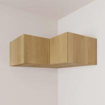 Ponte Canto Reto Modular 95cm 2 Portas Jade Cabecasa Madeiramadeira Avelã Ponte Canto Reto Modular 95cm 2 Portas Jade Cabecasa Madeiramadeira Avelã