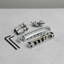 Ponte cromada Kaish Para Guitarra Les Paul 6 Cordas importada Ponte cromada Kaish Para Guitarra Les Paul 6 Cordas importada