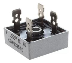 Ponte Diodos Retificadora Kbpc-3510 35a 1000v Para Projetos