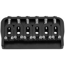 Ponte Fixa Modern Preta Saddles Ajustáveis Para Guitarra Hardtail