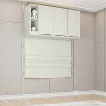 Ponte Guarda-Roupa Casal 3 Portas 1450mm Seletto Cinza/Areia HP Ponte Guarda-Roupa Casal 3 Portas 1450mm Seletto Cinza/Areia HP