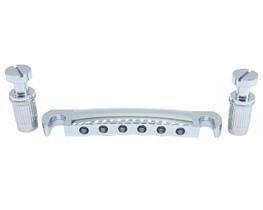 Ponte guitarra cordal Stop Tail Cromada + bucha MXP Ponte guitarra cordal Stop Tail Cromada + bucha MXP