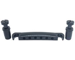 Ponte guitarra cordal Stop Tail Preto + bucha MXP Ponte guitarra cordal Stop Tail Preto + bucha MXP