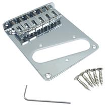Ponte guitarra telecaster com 6 saddles Cromada MXP Ponte guitarra telecaster com 6 saddles Cromada MXP