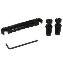 Ponte guitarra wraparound turn over SL1 Preta 2 pivôs Ponte guitarra wraparound turn over SL1 Preta 2 pivôs