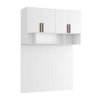 Ponte Modulada Cabeceira Aérea Casal 4 Portas 170cm 100% MDF Trend Altezza